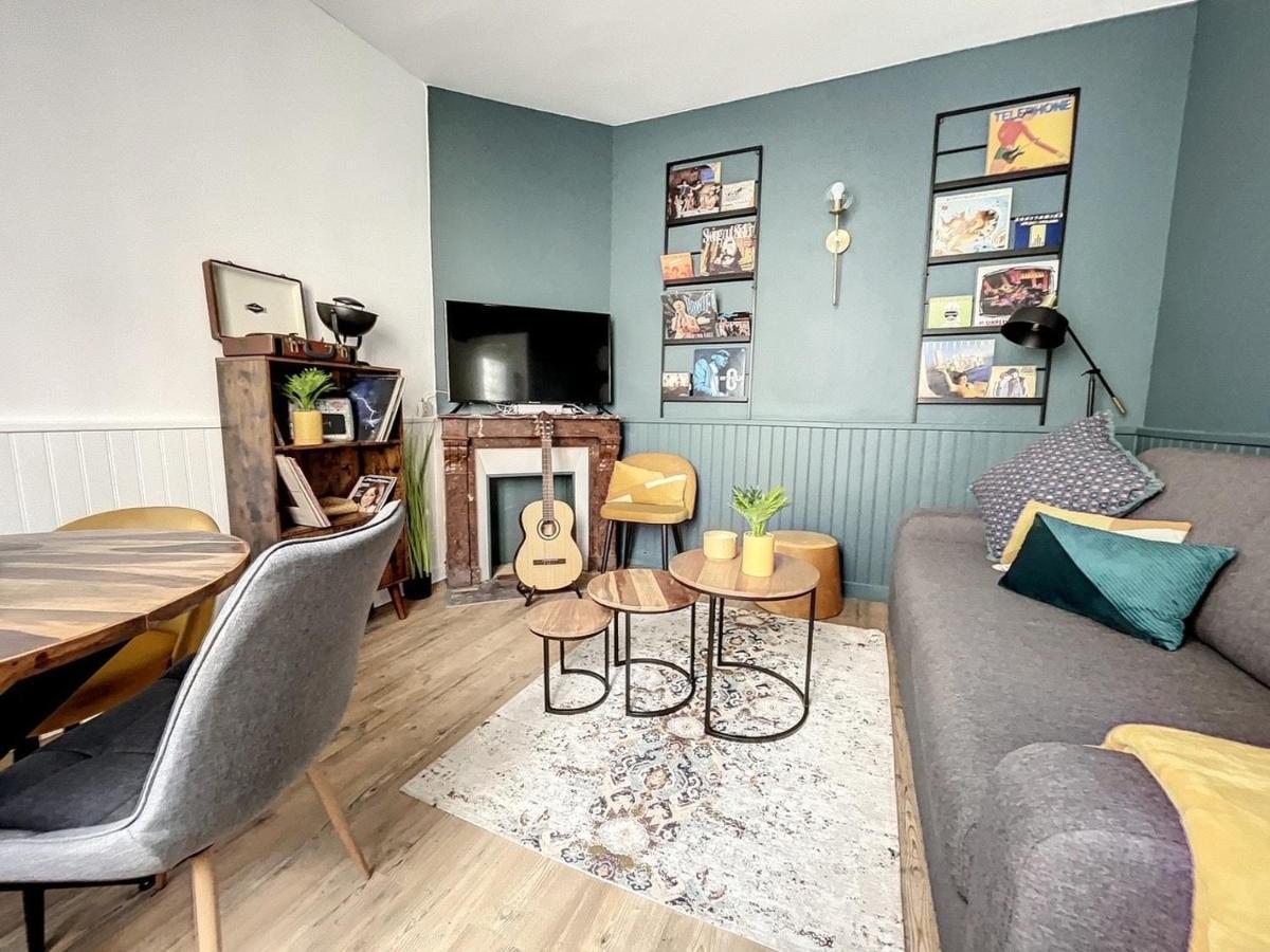 Maison De Ville - Paris En 15 Mn ! - 4 Pers- 1 Bebe - Vintage & Music ! Groslay Bagian luar foto