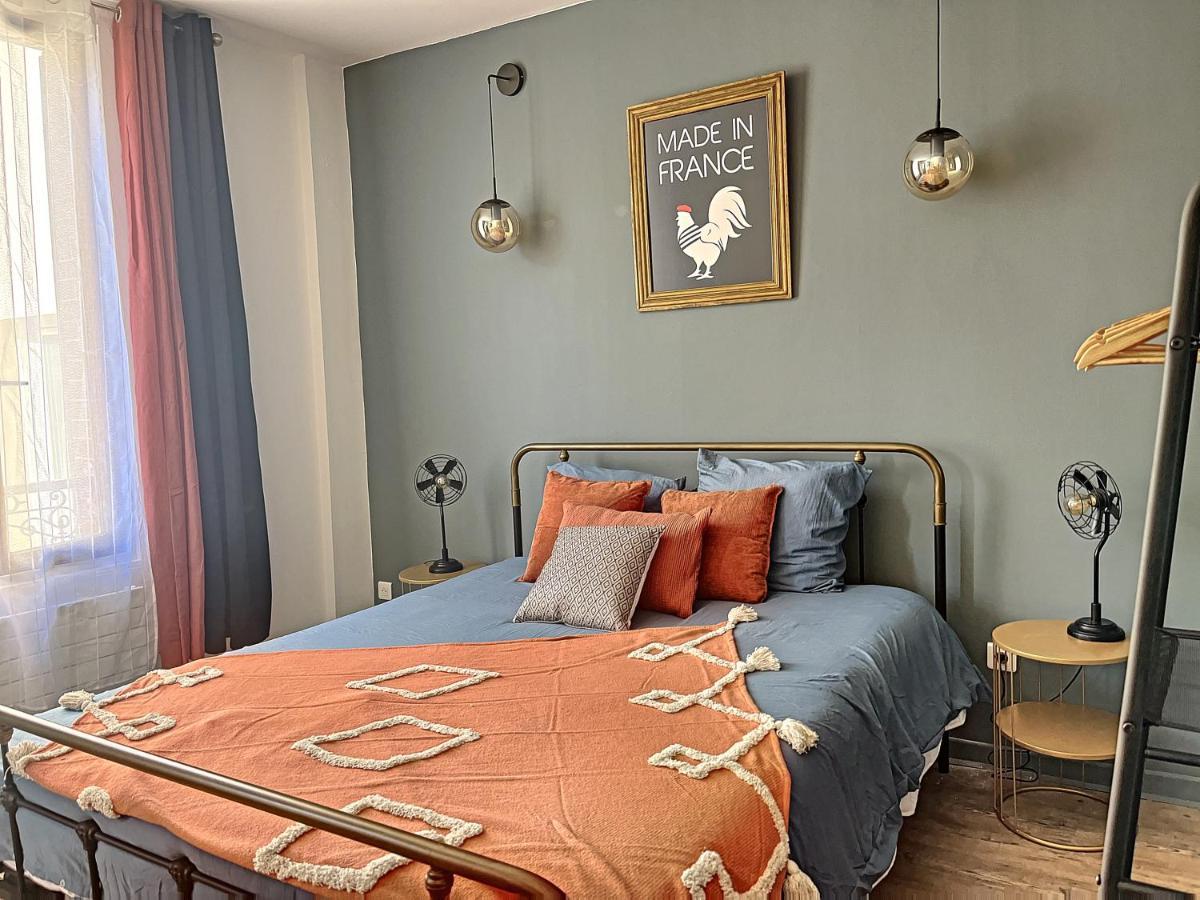 Maison De Ville - Paris En 15 Mn ! - 4 Pers- 1 Bebe - Vintage & Music ! Groslay Bagian luar foto