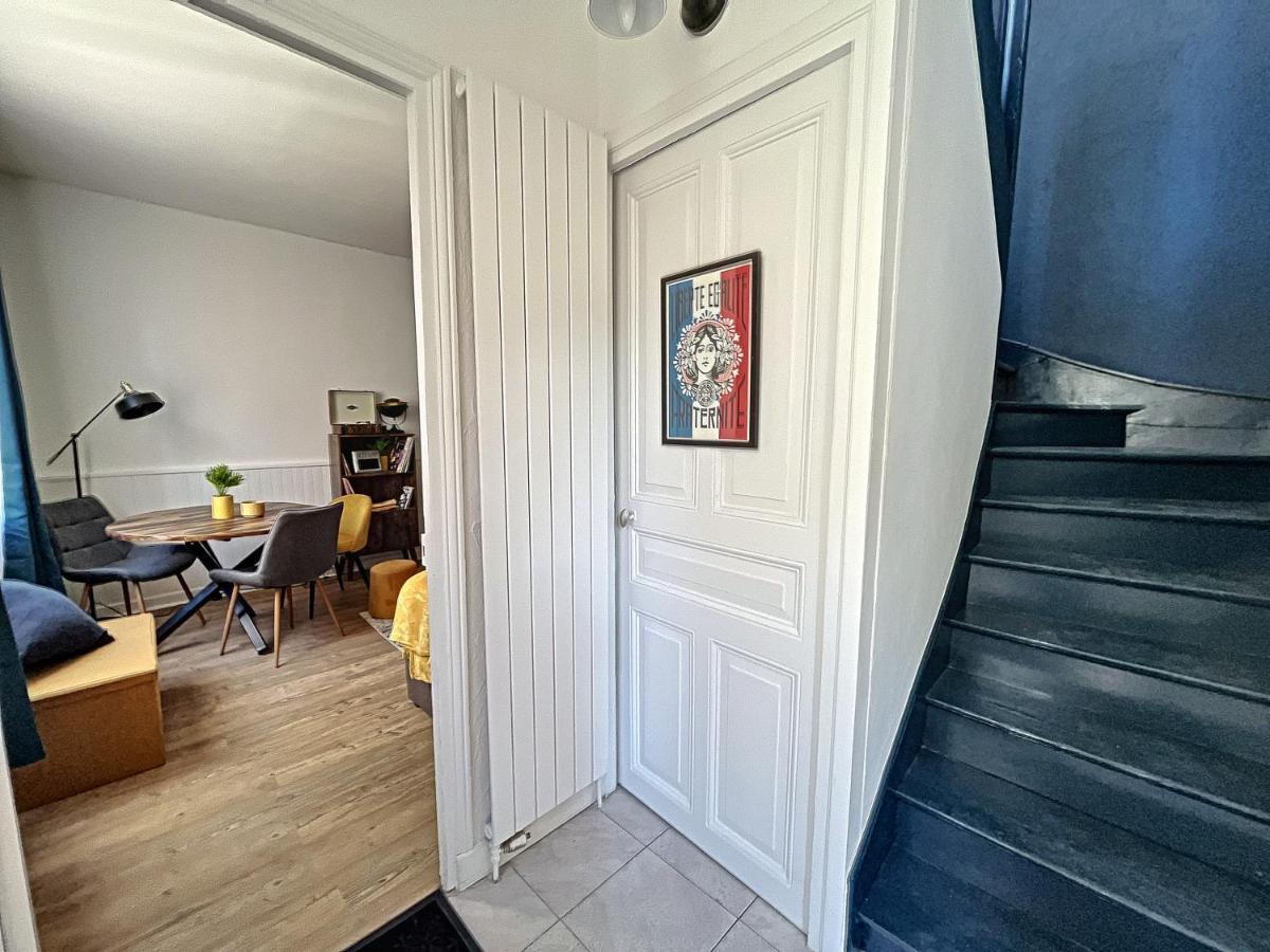 Maison De Ville - Paris En 15 Mn ! - 4 Pers- 1 Bebe - Vintage & Music ! Groslay Bagian luar foto