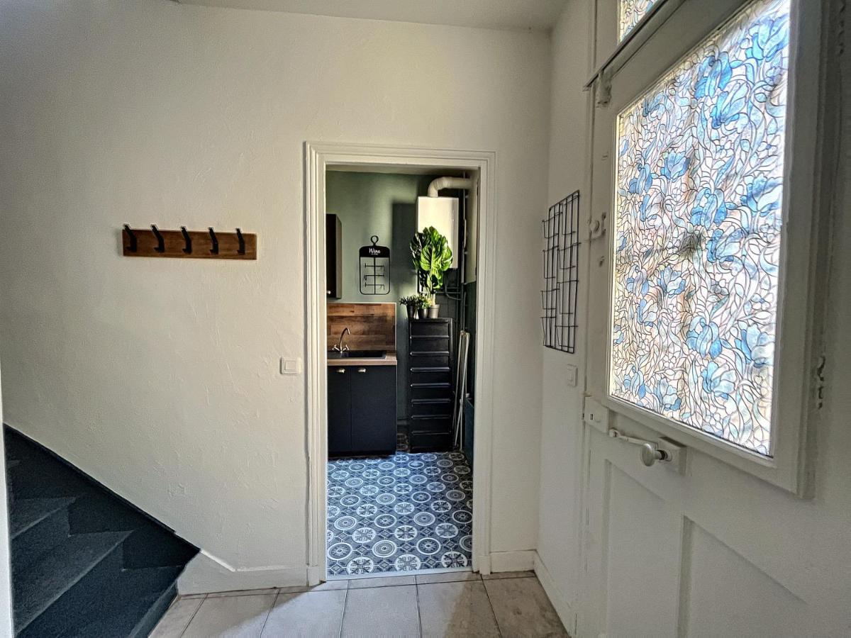Maison De Ville - Paris En 15 Mn ! - 4 Pers- 1 Bebe - Vintage & Music ! Groslay Bagian luar foto