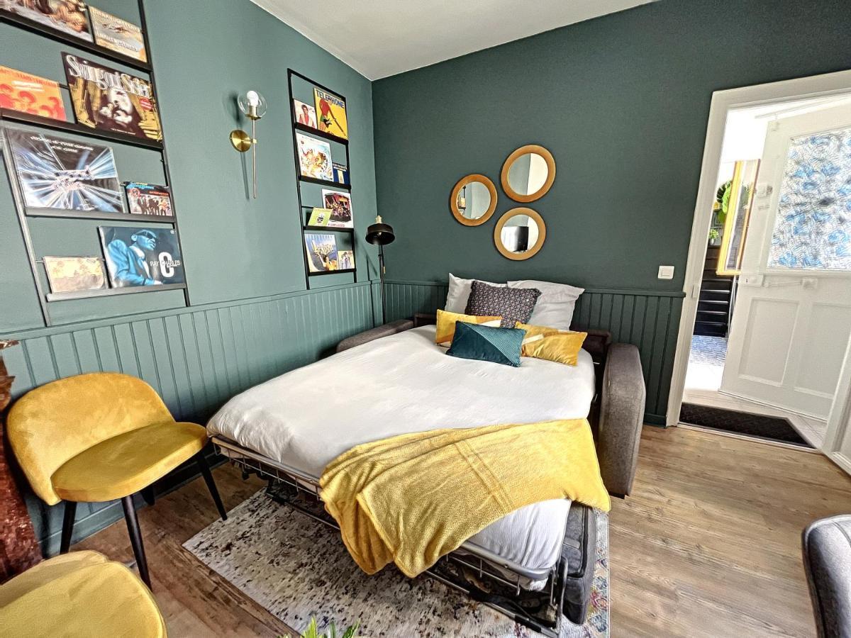 Maison De Ville - Paris En 15 Mn ! - 4 Pers- 1 Bebe - Vintage & Music ! Groslay Bagian luar foto