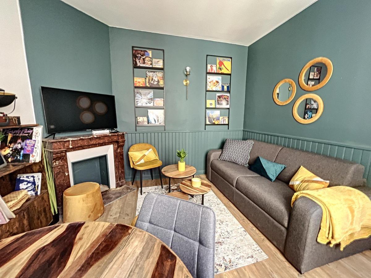 Maison De Ville - Paris En 15 Mn ! - 4 Pers- 1 Bebe - Vintage & Music ! Groslay Bagian luar foto