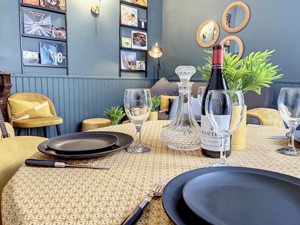 Maison De Ville - Paris En 15 Mn ! - 4 Pers- 1 Bebe - Vintage & Music ! Groslay Bagian luar foto
