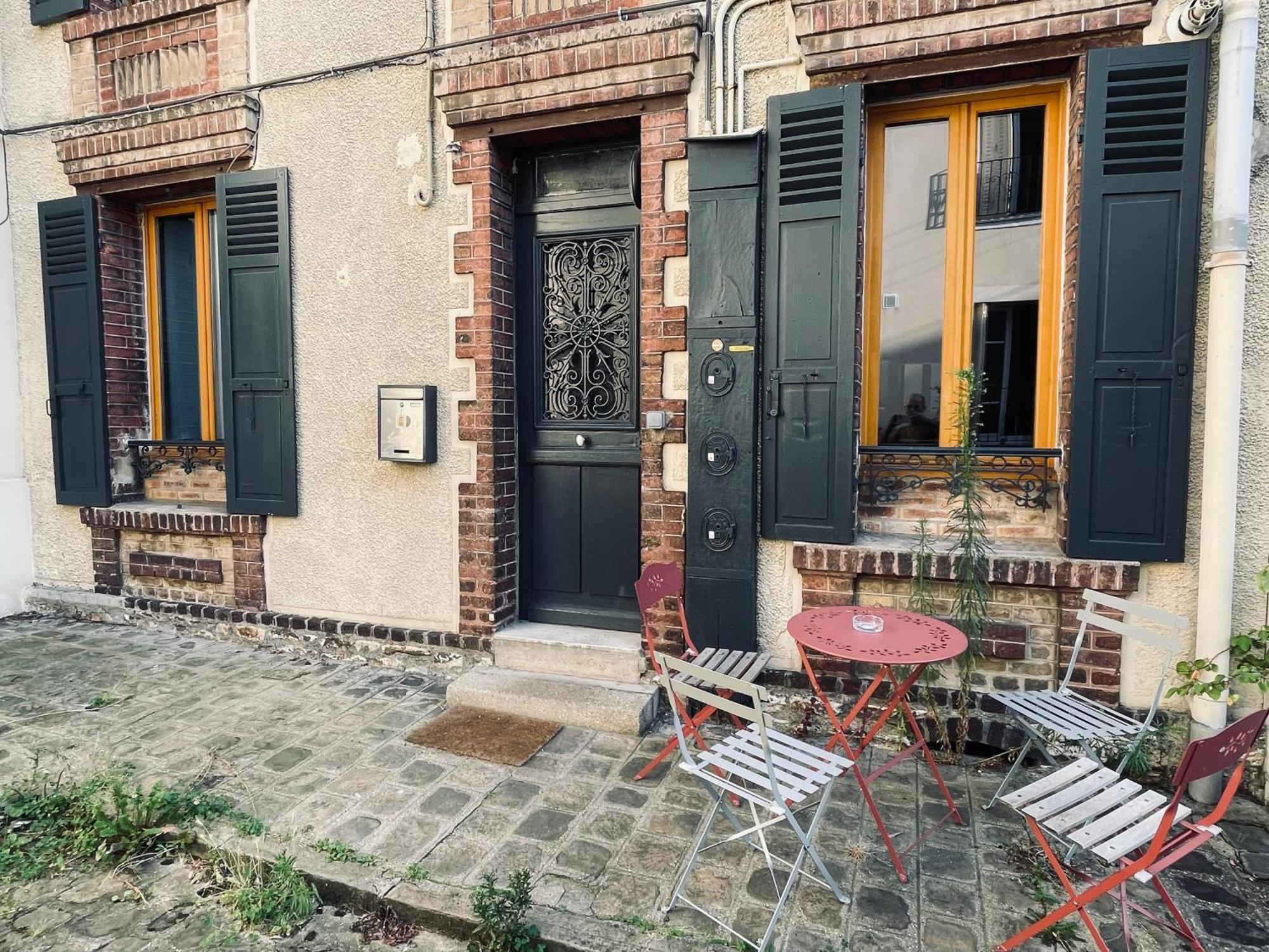 Maison De Ville - Paris En 15 Mn ! - 4 Pers- 1 Bebe - Vintage & Music ! Groslay Bagian luar foto