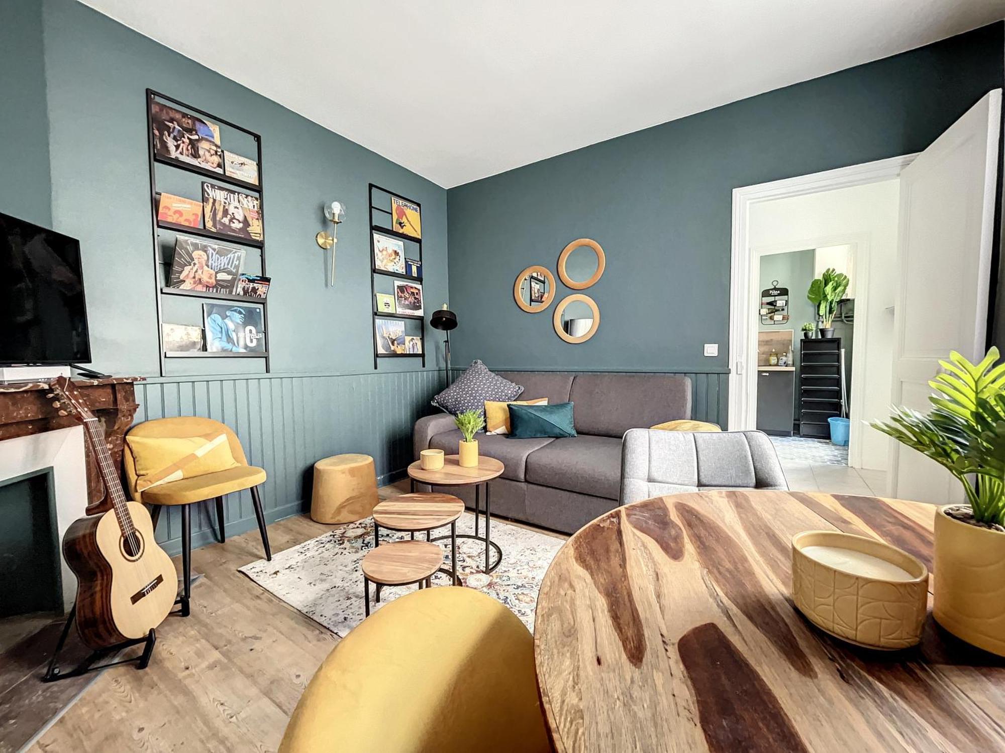 Maison De Ville - Paris En 15 Mn ! - 4 Pers- 1 Bebe - Vintage & Music ! Groslay Bagian luar foto